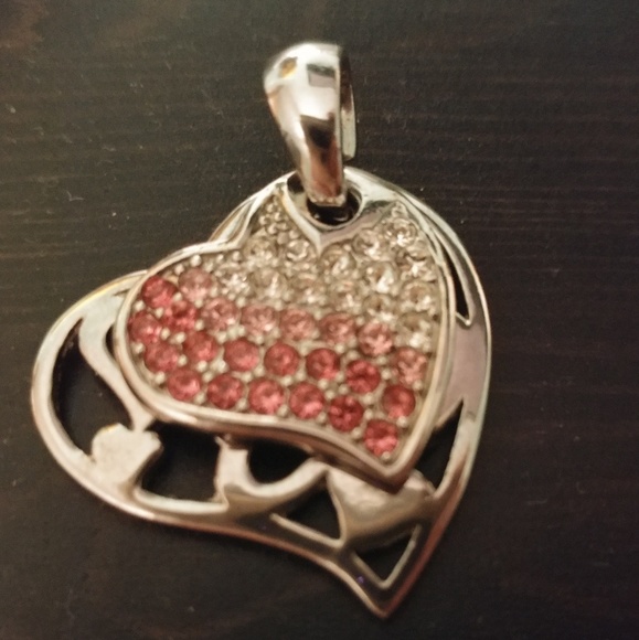 Lia Sophia Jewelry - Lia Sophia Double Heart Pendant